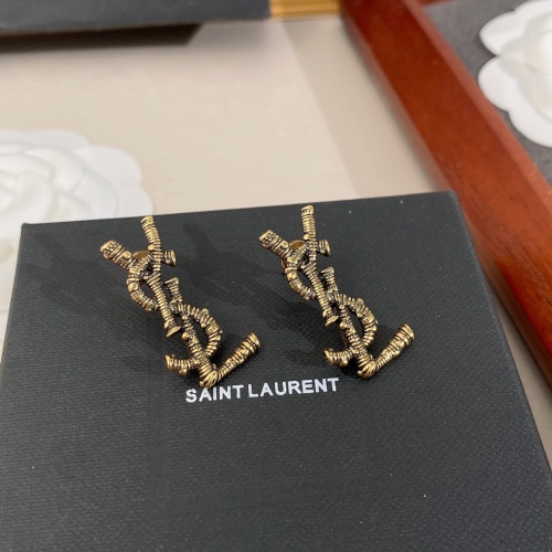 Replica Yves Saint Laurent YSL Earrings For Women #1019609, $25.00 USD, [ITEM#1019609], Replica Yves Saint Laurent YSL Earrings outlet from China