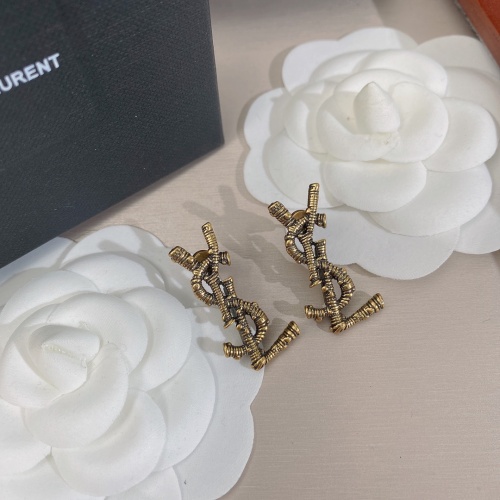 Replica Yves Saint Laurent YSL Earrings For Women #1019609 $25.00 USD for Wholesale