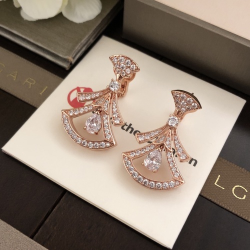 Replica Bvlgari Earrings For Women #1019625, $38.00 USD, [ITEM#1019625], Replica Bvlgari Earrings outlet from China