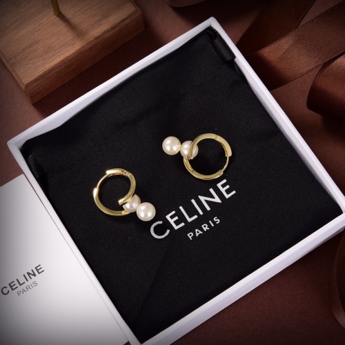 Replica Celine Earrings For Women #1019816 $29.00 USD for Wholesale
