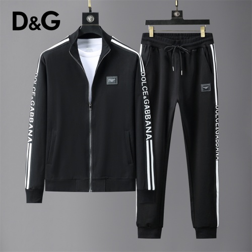 Replica Dolce &amp; Gabbana D&amp;G Tracksuits Long Sleeved For Men #1020897, $85.00 USD, [ITEM#1020897], Replica Dolce &amp; Gabbana D&amp;G Tracksuits outlet from China