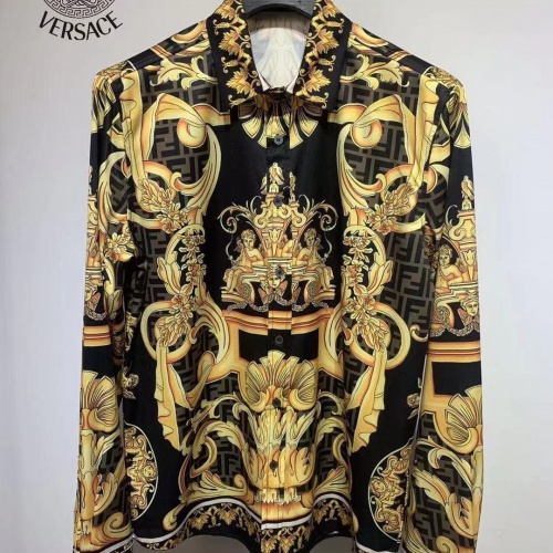 Replica Versace Shirts Long Sleeved For Men #1021189, $48.00 USD, [ITEM#1021189], Replica Versace Shirts outlet from China
