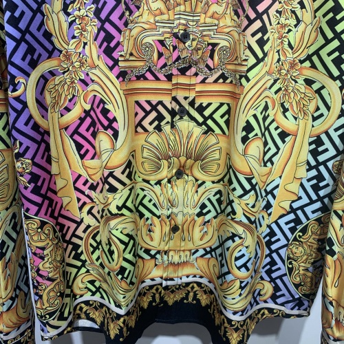 Replica Versace Shirts Long Sleeved For Men #1021190 $48.00 USD for Wholesale