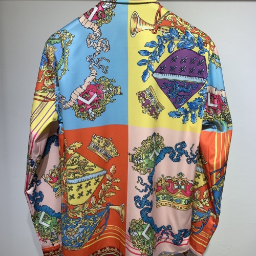 Replica Versace Shirts Long Sleeved For Men #1021193 $48.00 USD for Wholesale