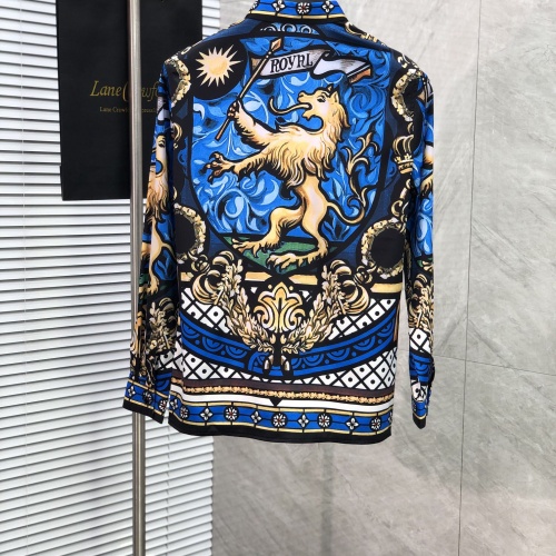 Replica Dolce & Gabbana D&G Shirts Long Sleeved For Men #1021194 $52.00 USD for Wholesale
