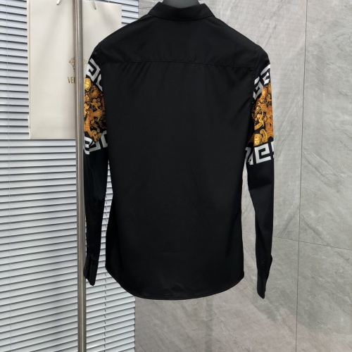 Replica Versace Shirts Long Sleeved For Men #1021197 $52.00 USD for Wholesale
