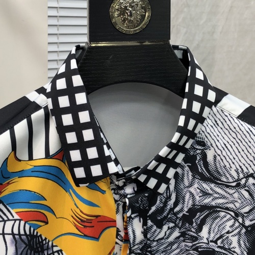 Replica Versace Shirts Long Sleeved For Men #1021200 $52.00 USD for Wholesale