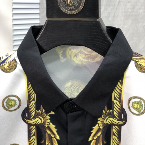 Replica Versace Shirts Long Sleeved For Men #1021202 $52.00 USD for Wholesale