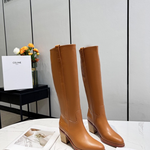 Replica Celine Boots For Women #1021458 $150.00 USD for Wholesale