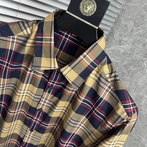 Replica Burberry Shirts Long Sleeved For Unisex #1021837 $68.00 USD for Wholesale