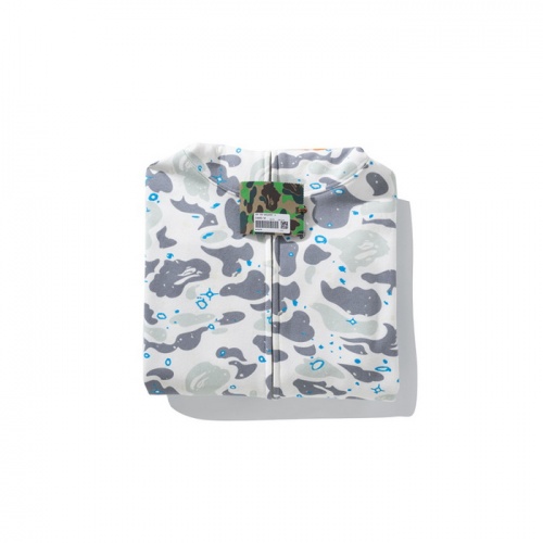 Replica Bape Hoodies Long Sleeved For Men #1021969 $56.00 USD for Wholesale