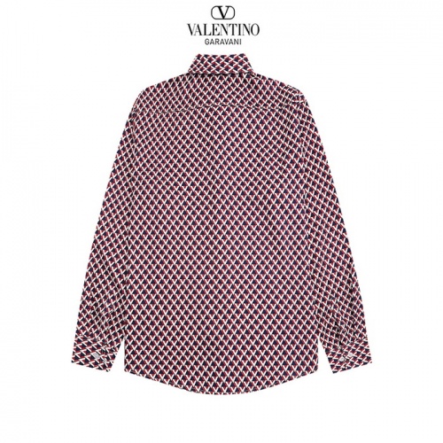 Replica Valentino Shirts Long Sleeved For Men #1022094 $38.00 USD for Wholesale
