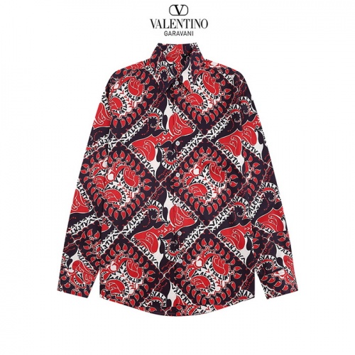 Replica Valentino Shirts Long Sleeved For Men #1022098, $38.00 USD, [ITEM#1022098], Replica Valentino Shirts outlet from China