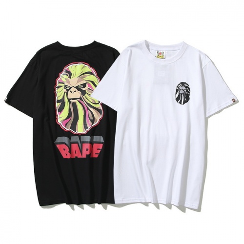 Replica Bape T-Shirts Short Sleeved For Men #1022167 $25.00 USD for Wholesale
