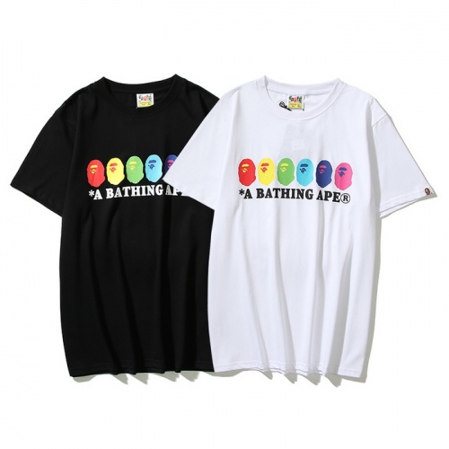 Replica Bape T-Shirts Short Sleeved For Men #1022179 $24.00 USD for Wholesale