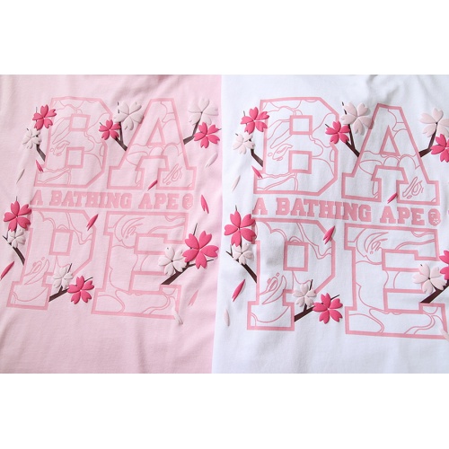 Replica Bape T-Shirts Short Sleeved For Men #1022182 $25.00 USD for Wholesale