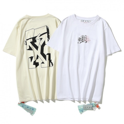 Replica Off-White T-Shirts Short Sleeved For Unisex #1022220 $27.00 USD for Wholesale
