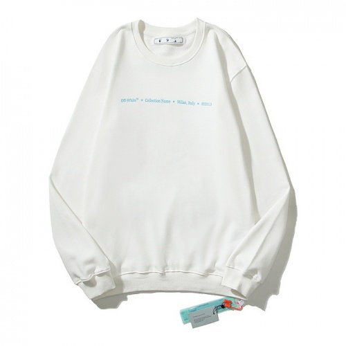 Replica Off-White Hoodies Long Sleeved For Unisex #1022252 $42.00 USD for Wholesale