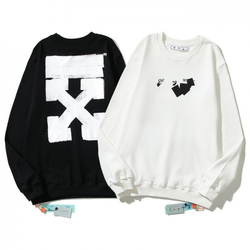 Replica Off-White Hoodies Long Sleeved For Unisex #1022256 $42.00 USD for Wholesale