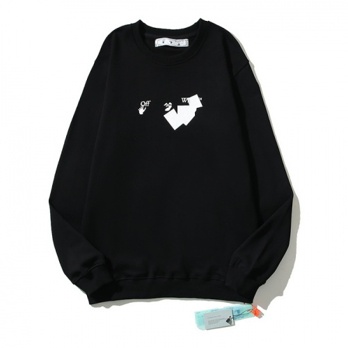 Replica Off-White Hoodies Long Sleeved For Unisex #1022257 $42.00 USD for Wholesale