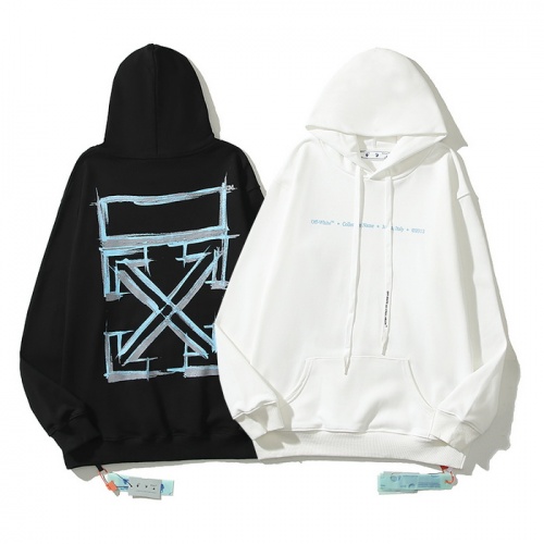 Replica Off-White Hoodies Long Sleeved For Unisex #1022258 $48.00 USD for Wholesale