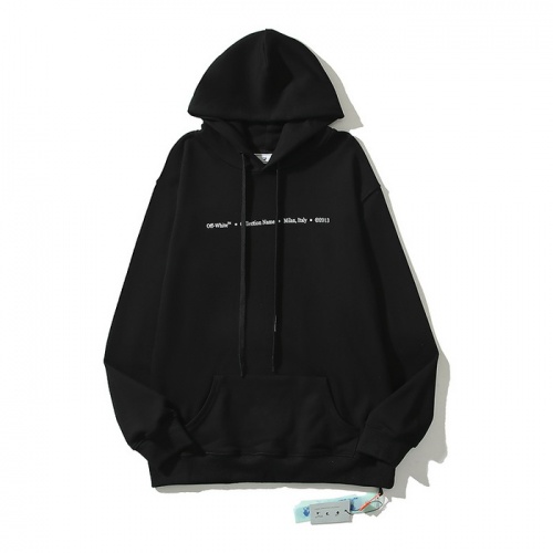 Replica Off-White Hoodies Long Sleeved For Unisex #1022259 $48.00 USD for Wholesale