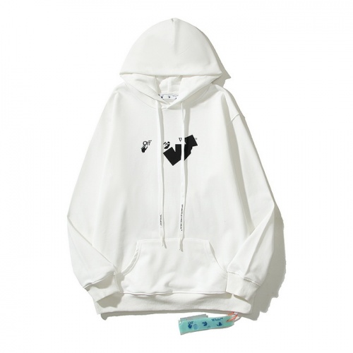 Replica Off-White Hoodies Long Sleeved For Unisex #1022262 $48.00 USD for Wholesale