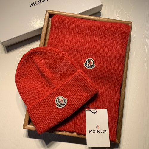 Replica Moncler Wool Hats &amp; Scarf Set #1022435, $52.00 USD, [ITEM#1022435], Replica Moncler Caps outlet from China