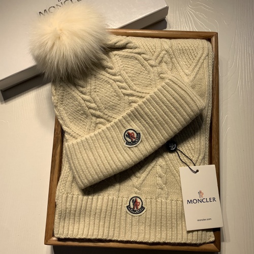 Replica Moncler Wool Hats &amp; Scarf Set #1022438, $60.00 USD, [ITEM#1022438], Replica Moncler Caps outlet from China