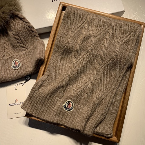Replica Moncler Wool Hats & Scarf Set #1022439 $60.00 USD for Wholesale