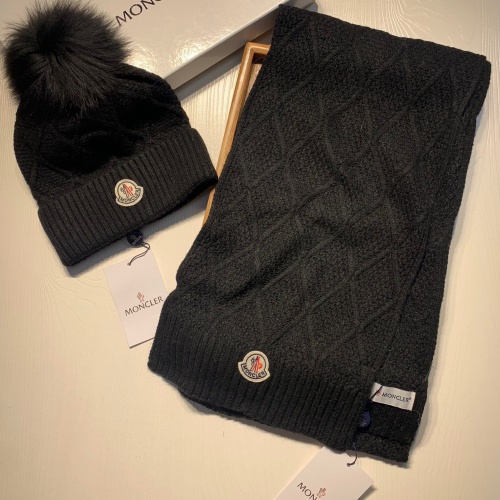 Replica Moncler Wool Hats &amp; Scarf Set #1022440, $60.00 USD, [ITEM#1022440], Replica Moncler Caps outlet from China