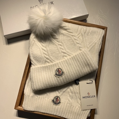 Replica Moncler Wool Hats &amp; Scarf Set #1022441, $60.00 USD, [ITEM#1022441], Replica Moncler Caps outlet from China
