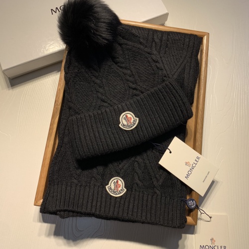 Replica Moncler Wool Hats &amp; Scarf Set #1022442, $60.00 USD, [ITEM#1022442], Replica Moncler Caps outlet from China