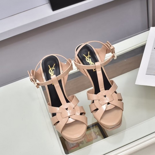 Replica Yves Saint Laurent YSL Sandal For Women #1022906 $100.00 USD for Wholesale