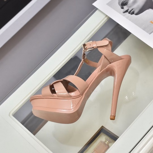 Replica Yves Saint Laurent YSL Sandal For Women #1022907 $100.00 USD for Wholesale