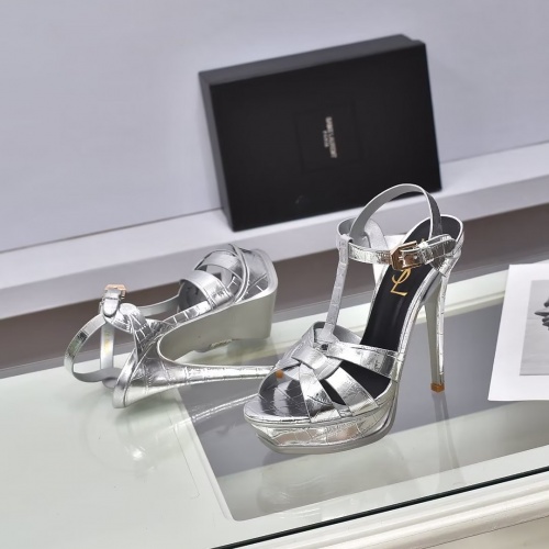 Replica Yves Saint Laurent YSL Sandal For Women #1022909 $100.00 USD for Wholesale
