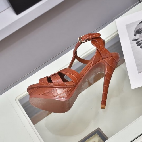 Replica Yves Saint Laurent YSL Sandal For Women #1022912 $100.00 USD for Wholesale