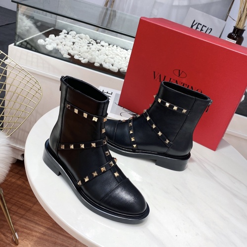 Replica Valentino Boots For Women #1022984, $100.00 USD, [ITEM#1022984], Replica Valentino Boots outlet from China