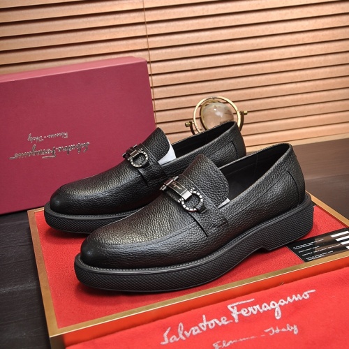 Replica Salvatore Ferragamo Leather Shoes For Men #1023149, $112.00 USD, [ITEM#1023149], Replica Salvatore Ferragamo Leather Shoes outlet from China