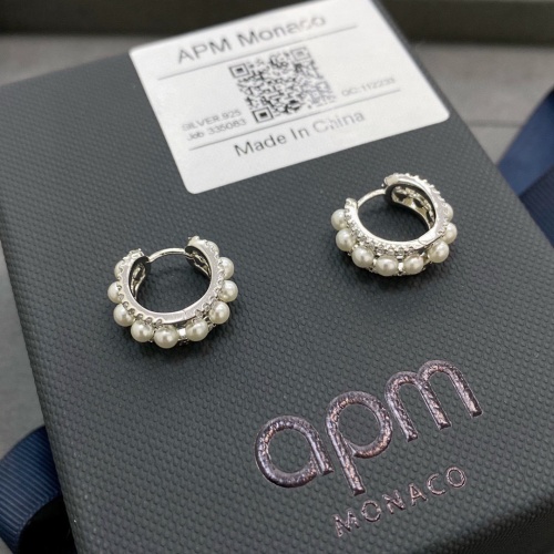 Replica Apm Monaco Earrings For Women #1023220, $34.00 USD, [ITEM#1023220], Replica Apm Monaco Earrings outlet from China
