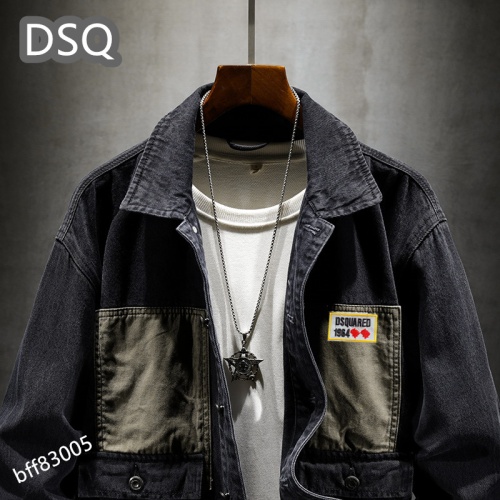 Replica Dsquared Jackets Long Sleeved For Men #1023277 $60.00 USD for Wholesale