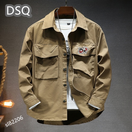 Replica Dsquared Jackets Long Sleeved For Men #1023279, $60.00 USD, [ITEM#1023279], Replica Dsquared Jackets outlet from China