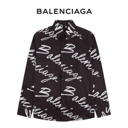 Replica Balenciaga Shirts Long Sleeved For Men #1023705, $40.00 USD, [ITEM#1023705], Replica Balenciaga Shirts outlet from China