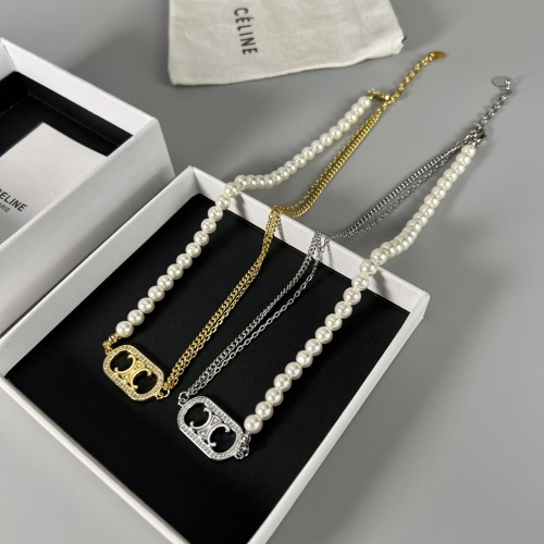 Replica Celine Necklace For Women #1023791 $42.00 USD for Wholesale