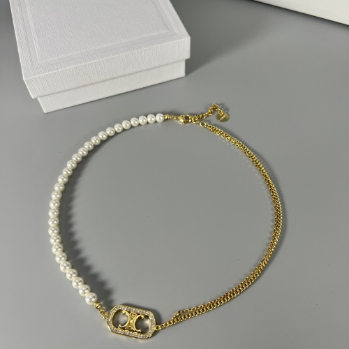 Replica Celine Necklace For Women #1023792, $42.00 USD, [ITEM#1023792], Replica Celine Necklaces outlet from China