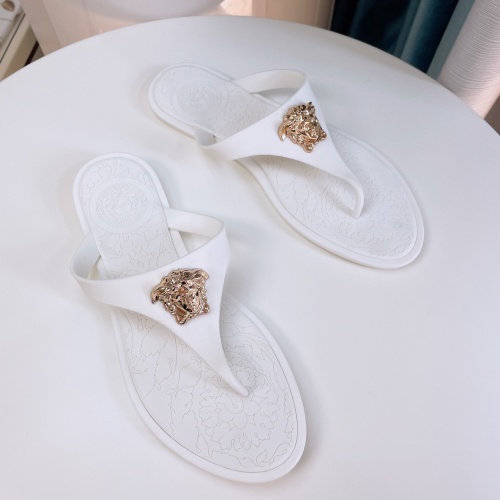 Replica Versace Slippers For Women #1024124 $42.00 USD for Wholesale