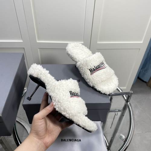 Replica Balenciaga Slippers For Women #1024174 $85.00 USD for Wholesale