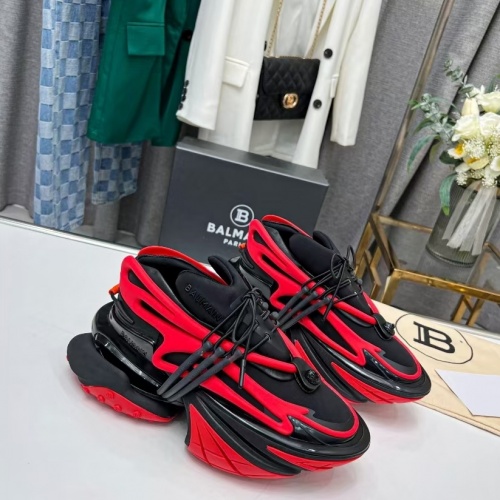 Replica Balmain Casual Shoes For Women #1024235 $165.00 USD for Wholesale