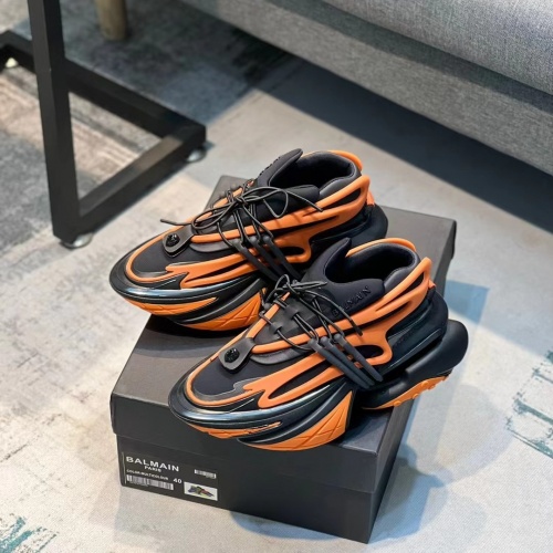 Replica Balmain Casual Shoes For Men #1024240, $165.00 USD, [ITEM#1024240], Replica Balmain Casual Shoes outlet from China