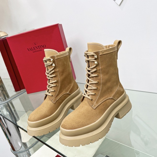 Replica Valentino Boots For Women #1024253, $122.00 USD, [ITEM#1024253], Replica Valentino Boots outlet from China